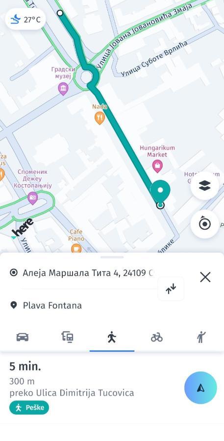 Apartman Borsalino Subotica Eksteriør billede